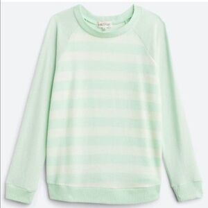 Nine One Eight  MARGIE CONTRAST LONG SLEEVE TOP